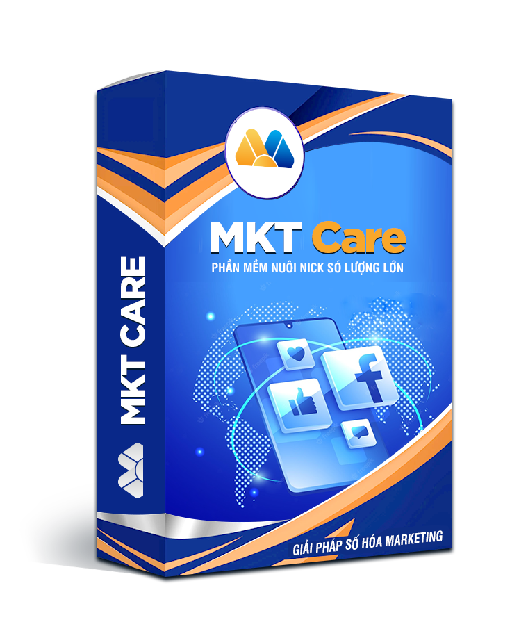 Phần mềm MKT Care - chăm sóc nick facebook số lượng lớn hiệu quả